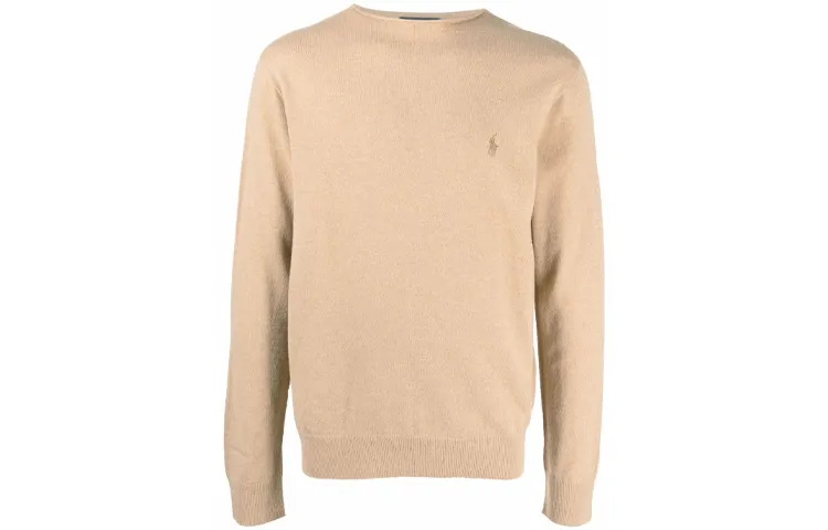 Polo Ralph Lauren Logo Embroidered Crewneck Jumper