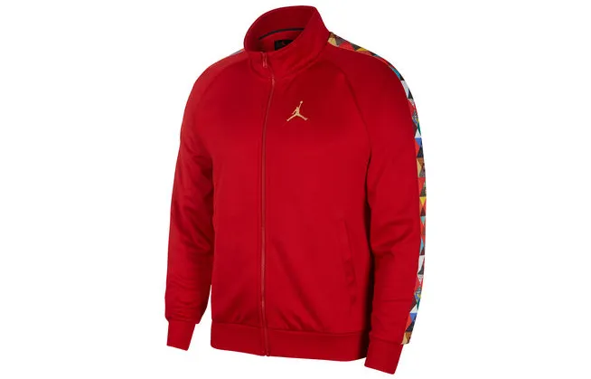 Jordan CNY Jackets Men's Stand Collar Thickened Other