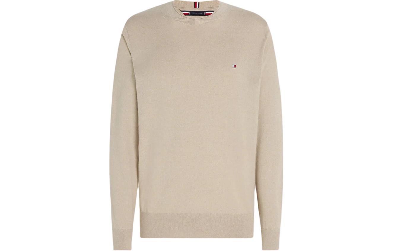 Tommy Hilfiger Logo-embroidered Cotton Jumper