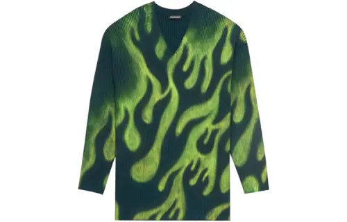 Balenciaga Long Sleeve V Neck