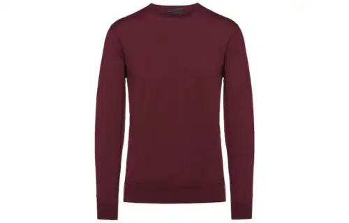 PRADA FW22 Sweater Men's Brick Red