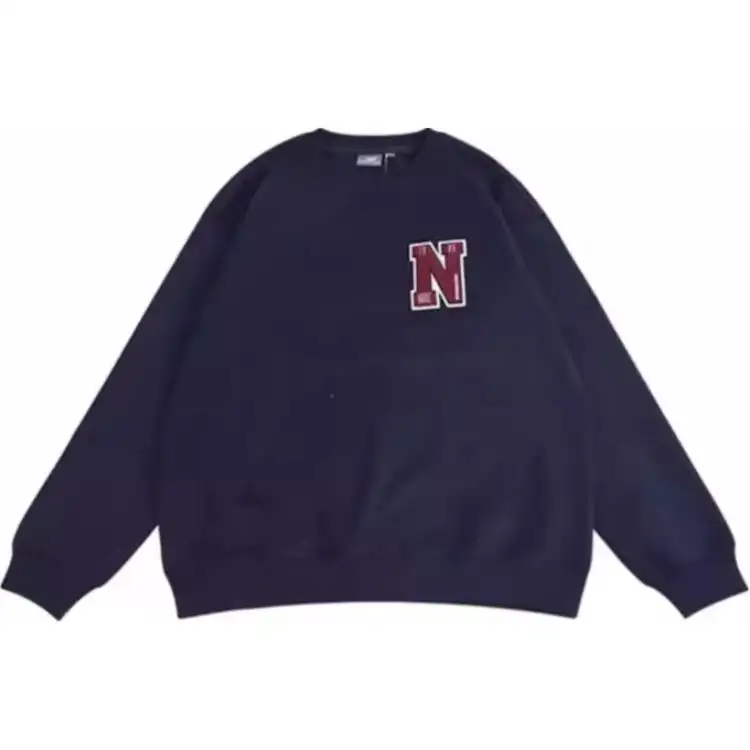 New Balance Athleisure Sweatshirt Men's Marine Blue