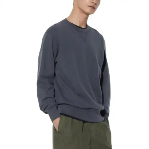 UNIQLO Sweatshirt Unisex Dark Gray
