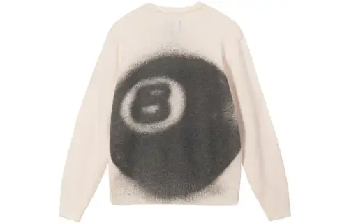 Stussy 8 Ball Spray Sweater