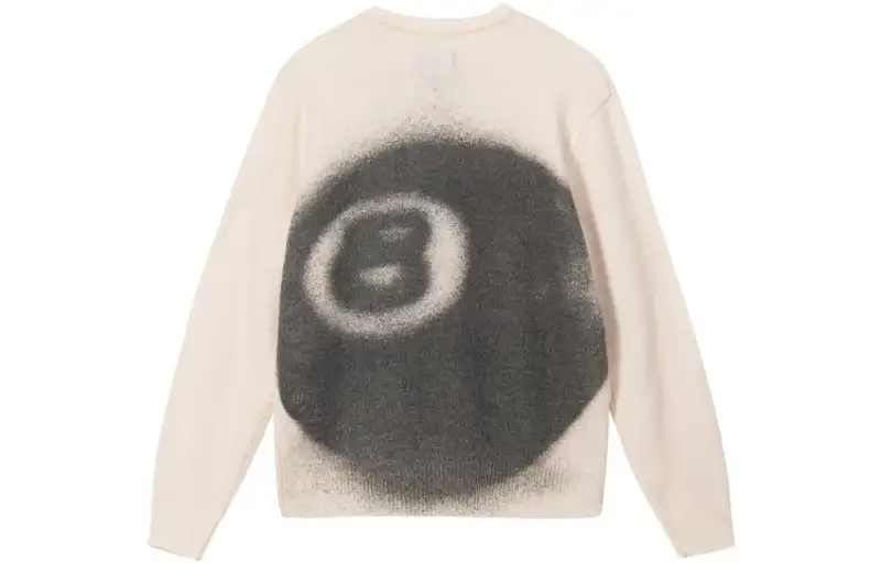 Stussy 8 Ball Spray Sweater