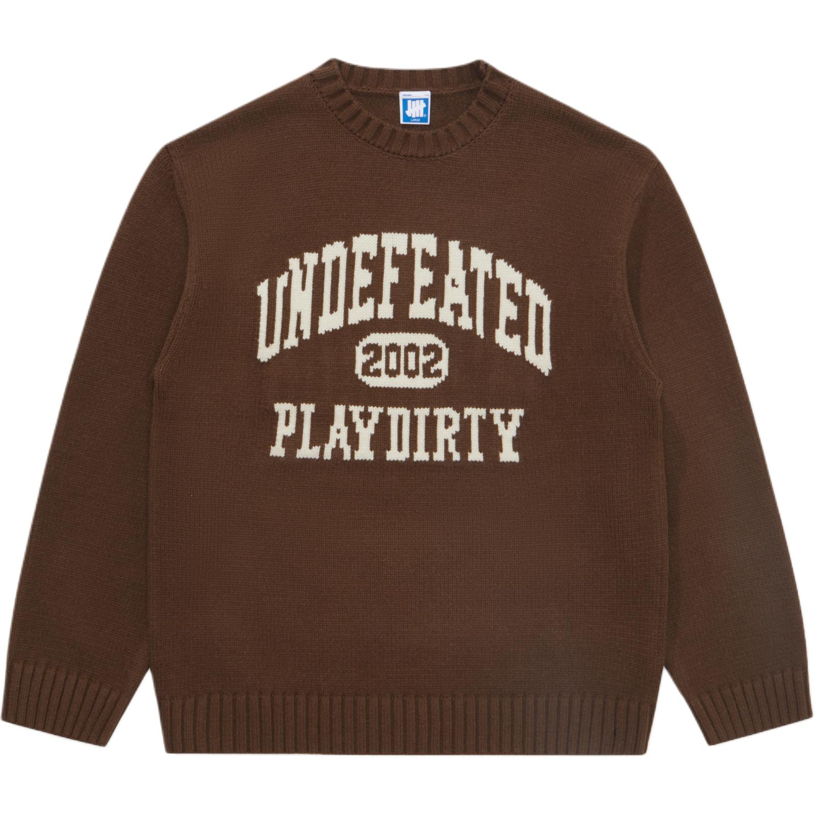 Свитер UNDEFEATED UNDEFEATED FW24 Logo (черный)