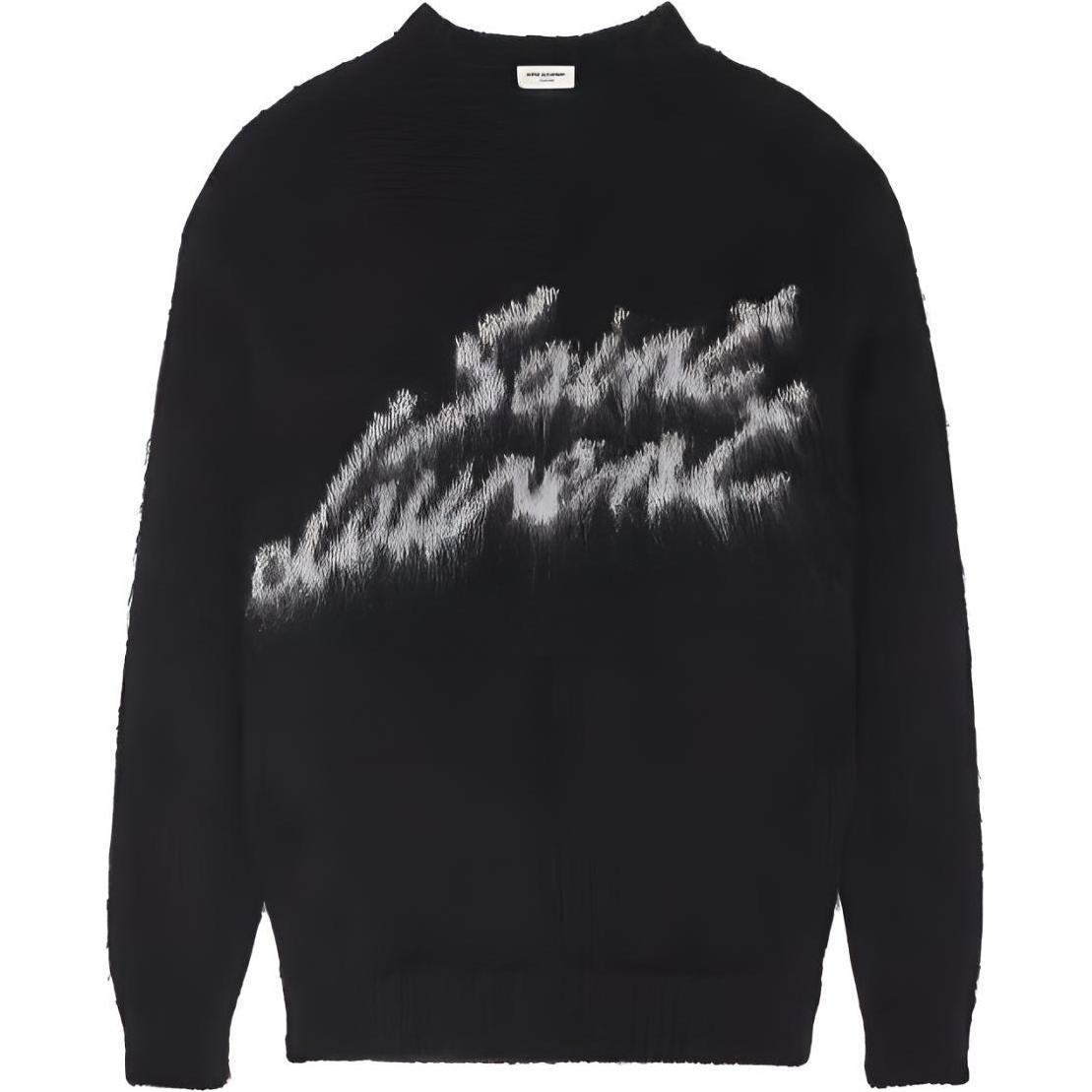 Мужской свитер SAINT SAINT LAURENT FW22 (черный)
