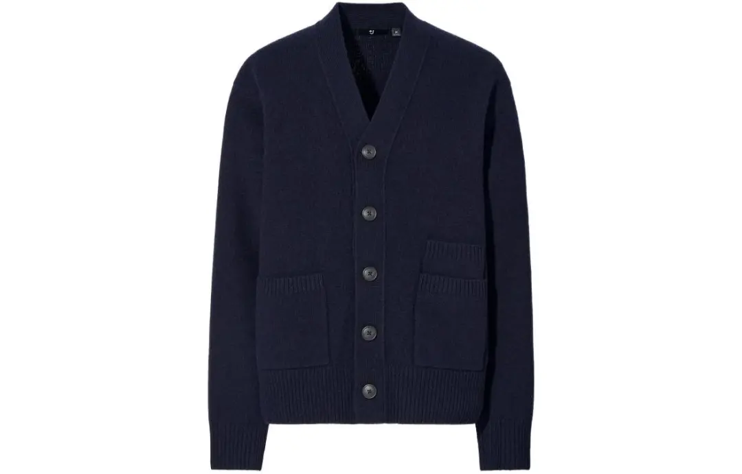 UNIQLO Jil Sander Sweater Men's Indigo Blue