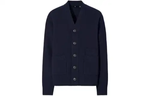 UNIQLO Jil Sander Sweater Men's Indigo Blue
