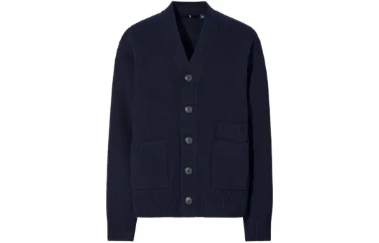 UNIQLO Jil Sander Sweater Men's Indigo Blue