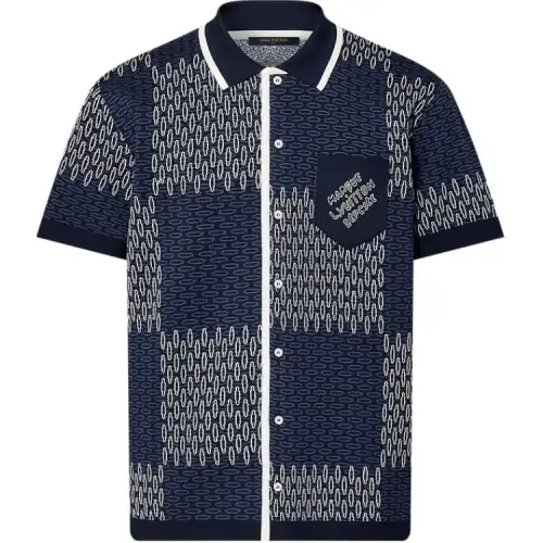 LOUIS VUITTON FW24 Shirt Men's Blue