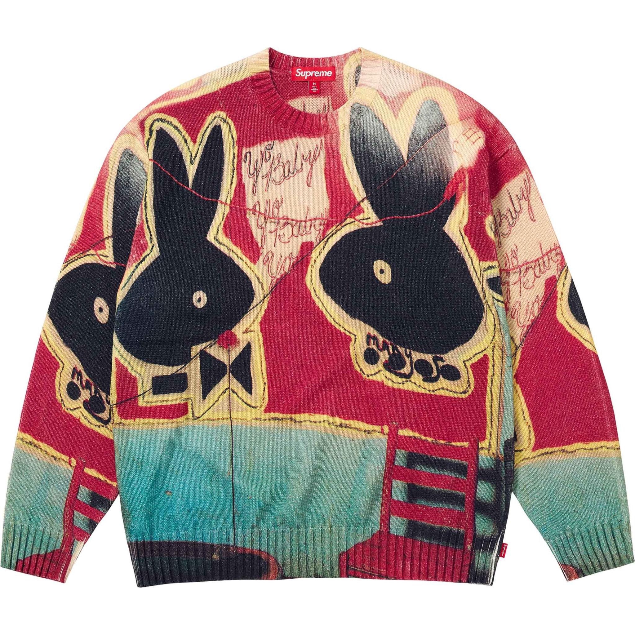 Худи Supreme SS24 WEEK13 YO BABY SWEATER (разноцветный)