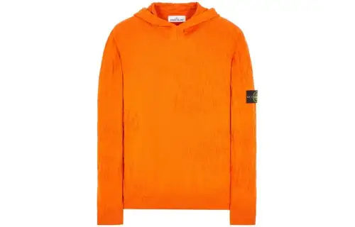 STONE ISLAND Sweaters Unisex Burnt Tea Brown With Hood Moderate Other