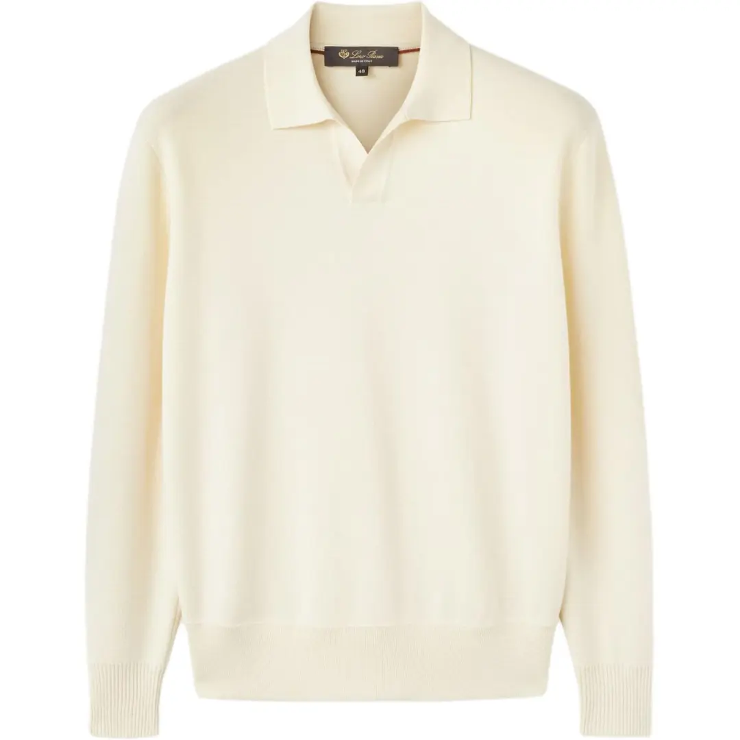 Loro Piana FW24 Sweater Men's Nougat Color