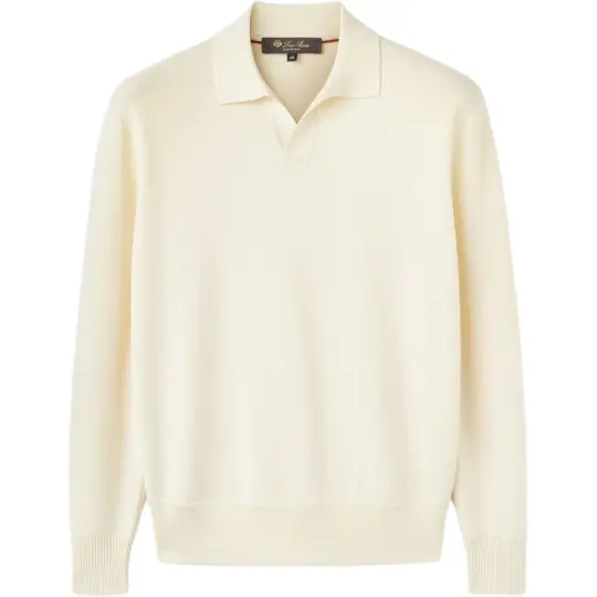 Loro Piana FW24 Sweater Men's Nougat Color