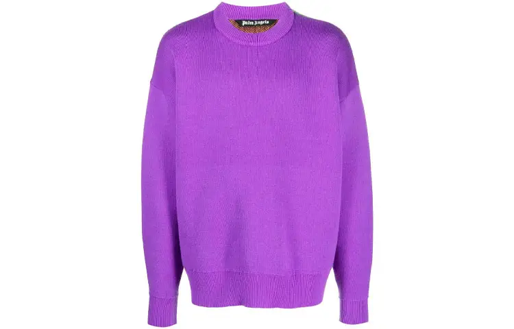 Palm Angels palm-tree wool-knit jumper
