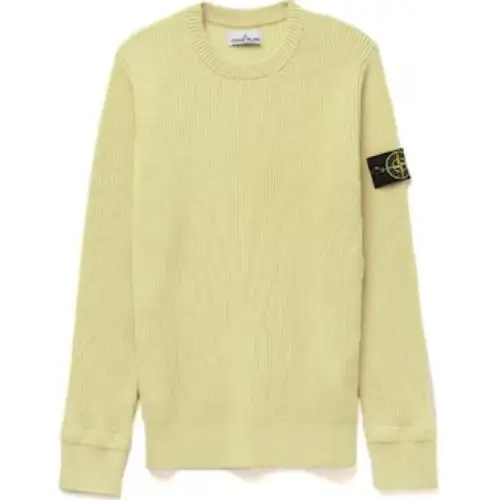 STONE ISLAND Sweater Men's Yellow
