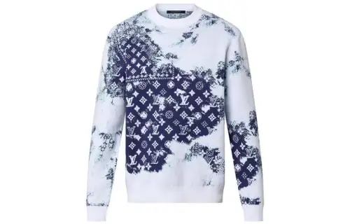 LOUIS VUITTON Monogram Bandana Crewneck