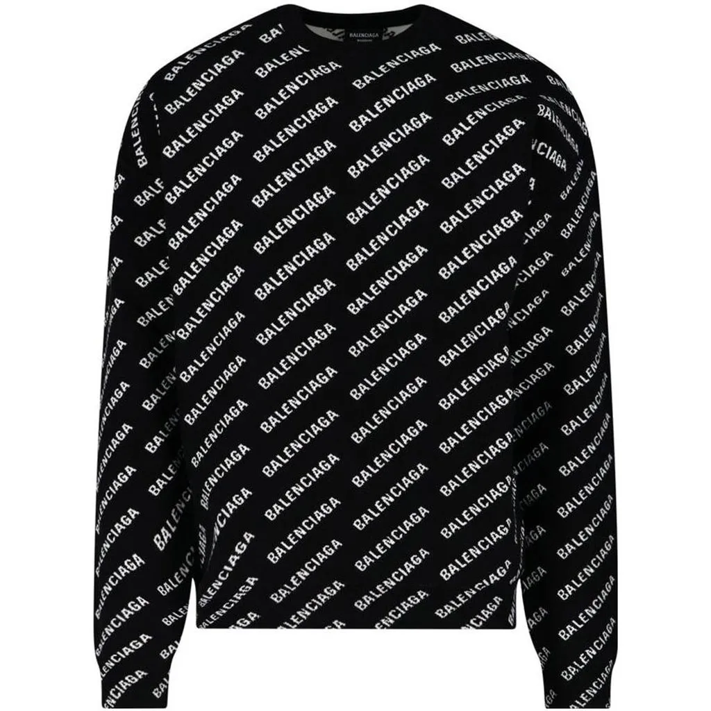 Balenciaga All Over Crewneck