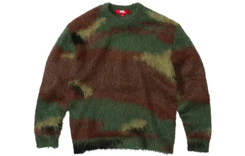Supreme x JUNYA WATANABE FW21 Sweater Unisex Green Camouflage