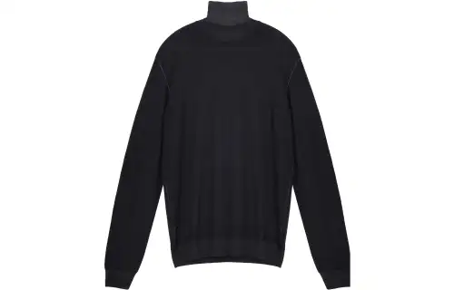 PRADA Sweaters Men's Black Turtleneck Moderate Other