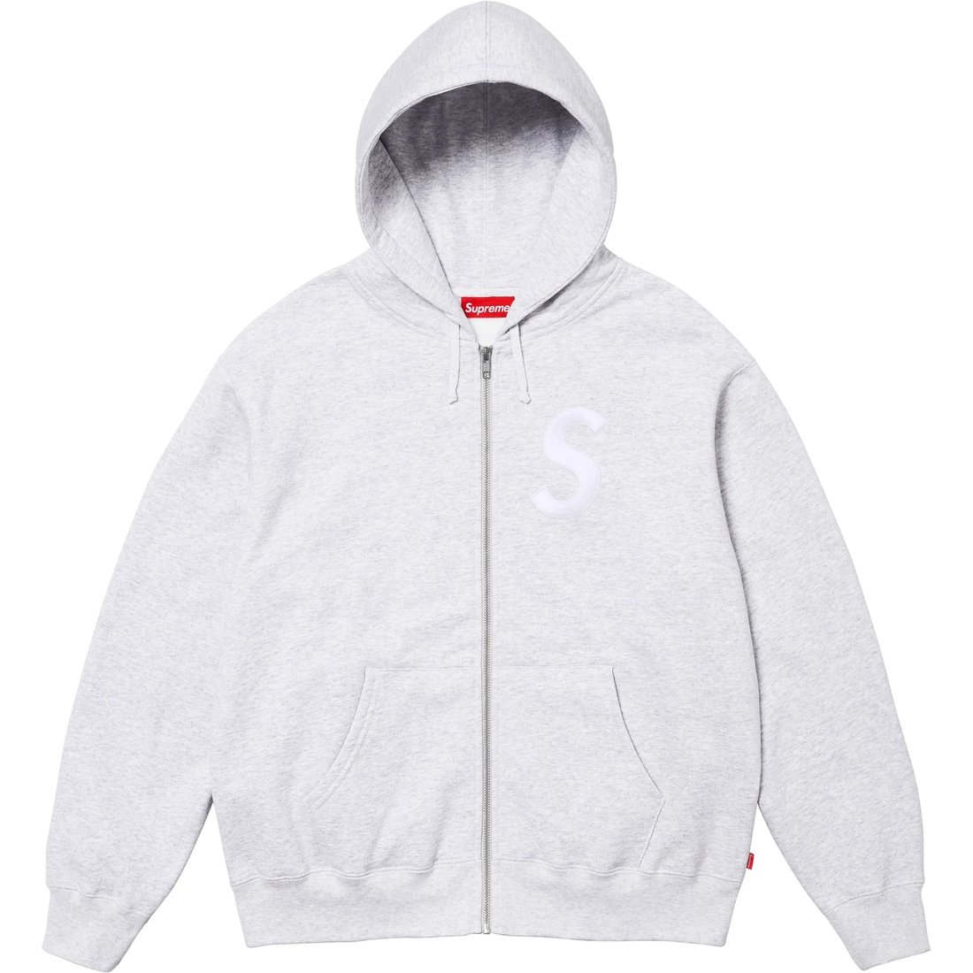 Худи Supreme с буквенным принтом на молнии (разноцветное)