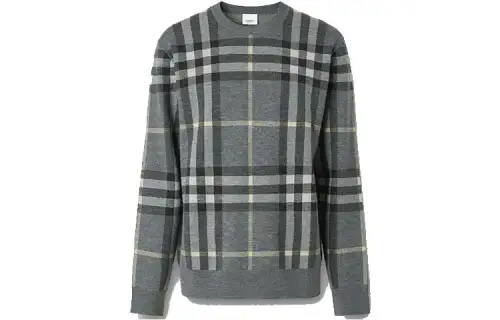 Burberry SS22 Sweater Men's Seal Gray
