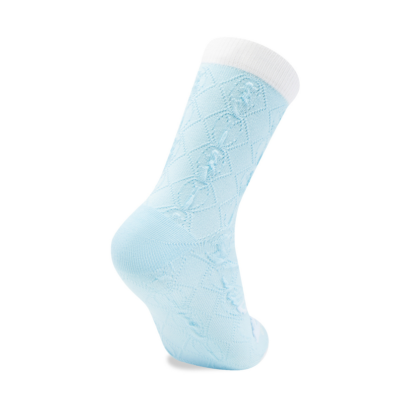 Li Ning x Disney Toy Story Collection Knee High Socks Unisex 1 Pack Light Sky Blue
