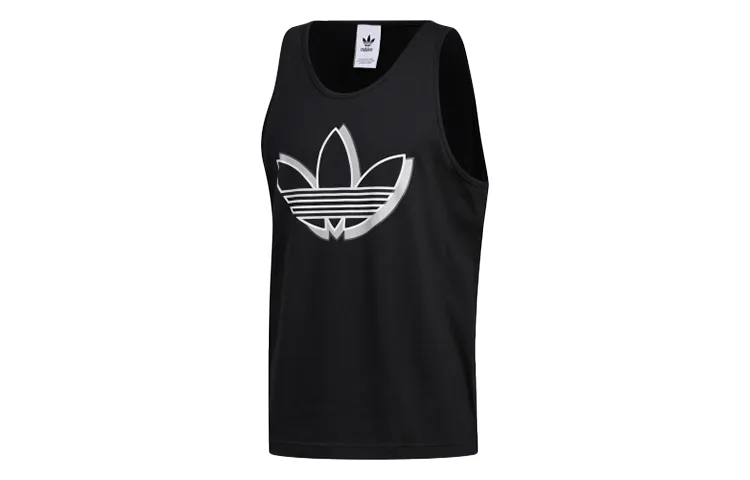 Adidas Originals Tank Tops Men's Black Moderate