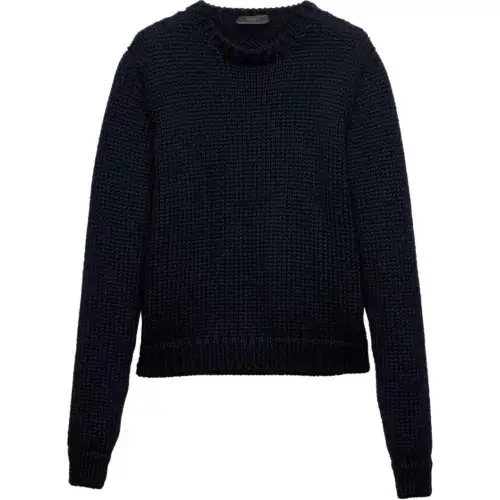 PRADA FW24 Sweater Men's Marine Blue