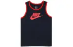 Nike Tank Tops Men's Black Crew Neck Moderate Straight Fit
