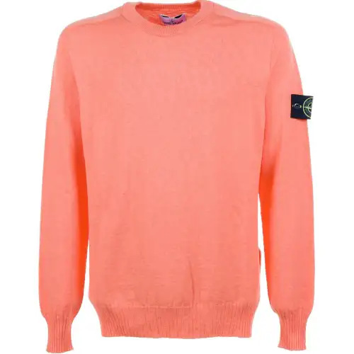 STONE ISLAND Sweater Men's Orange