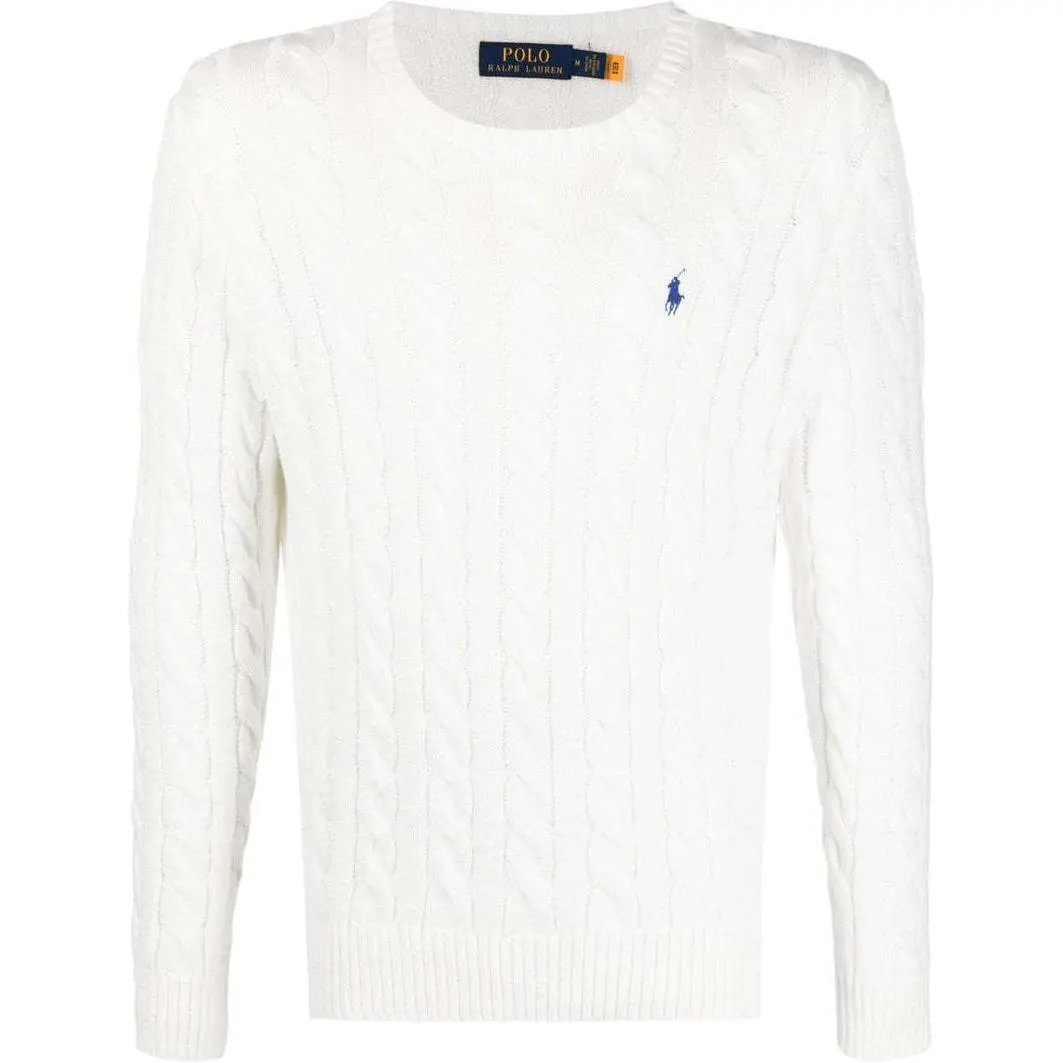 Polo Ralph Lauren SS22 Sweater Standard Men's White
