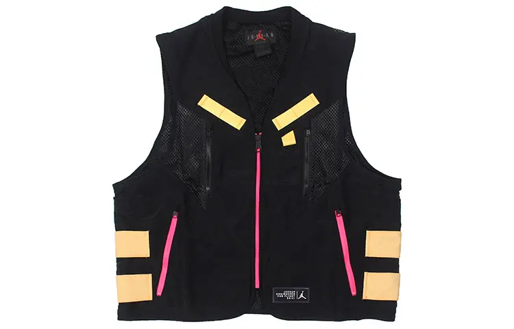 Jordan Air Tank Tops Men's Black Moderate Straight Fit