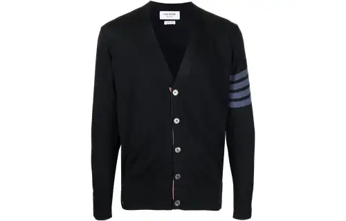 THOM BROWNE Button Up Cardigan