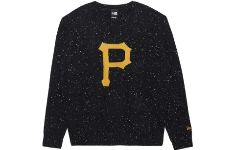 New Era Sweaters Unisex Black Crew Neck Moderate
