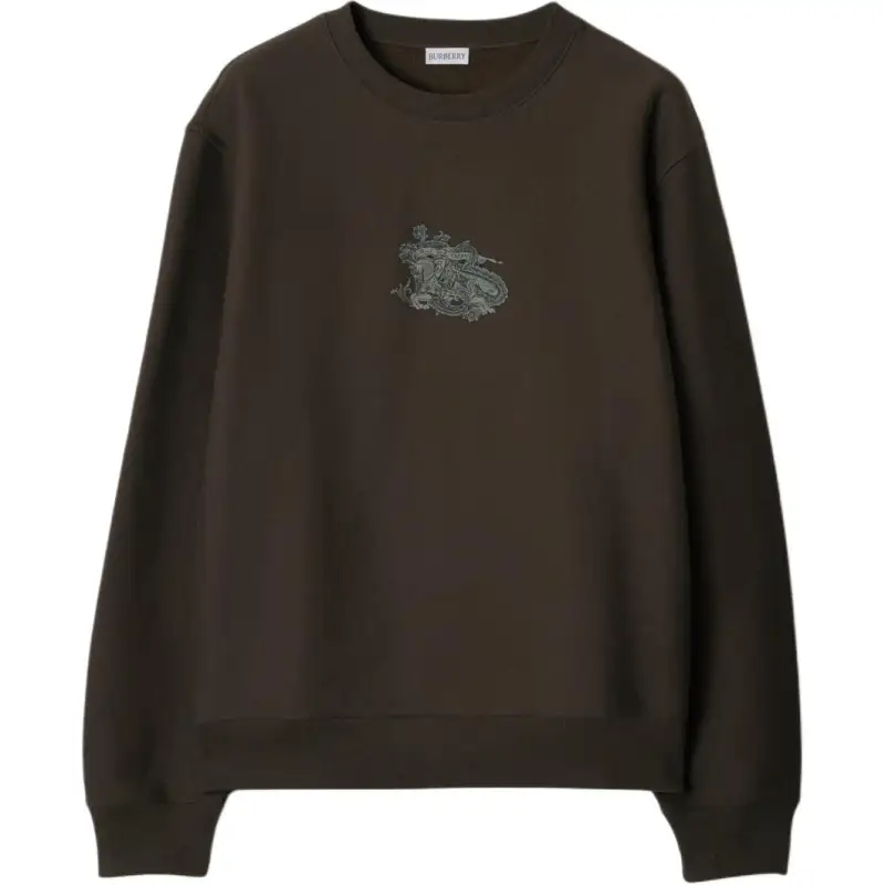 Burberry Long Sleeved Crewneck Sweatshirt