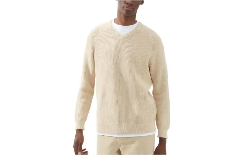 UNIQLO Sweater Men's Light Beige