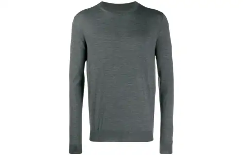 Balenciaga Sweaters Men's Gray Crew Neck Moderate Other