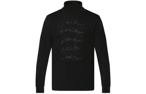 LOUIS VUITTON SS22 Knitwear Men's Black