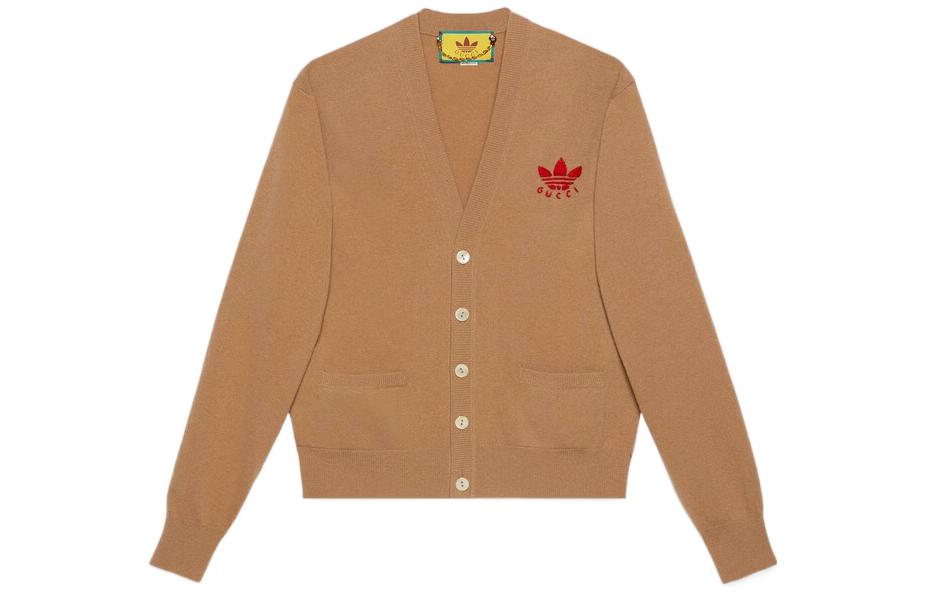 GUCCI x Adidas Originals SS23 Sweater Men's Khaki