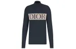 DIOR Cashmere Sweater Men's Navy Blue