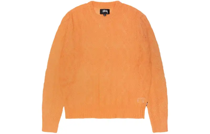 Stussy Cable Loose Knit Sweater