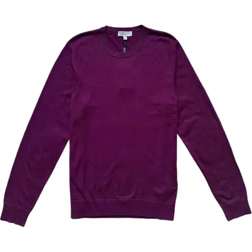 Burberry Cashmere Blend Vintage Check Elbow Patch Sweatshirt