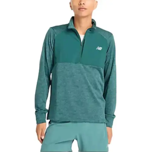 New Balance Heat Grid Shirt Men's New Spruce