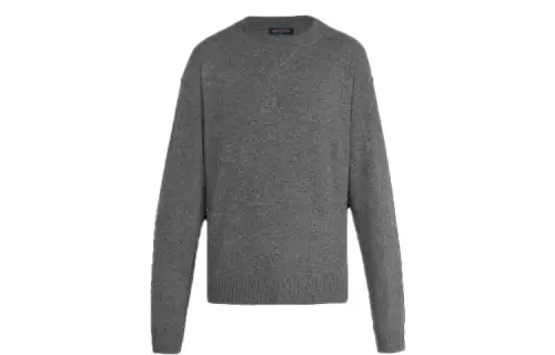 LOUIS VUITTON FW21 Knitwear Men's Light Gray