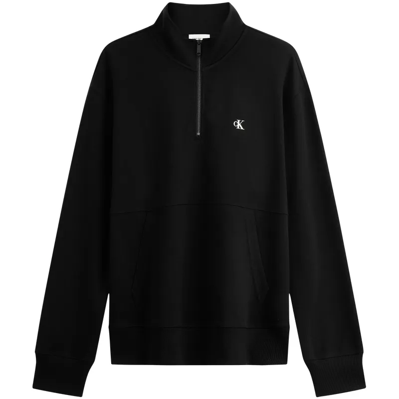Calvin Klein Sweatshirts Men's Stand Collar Moderate Straight Fit