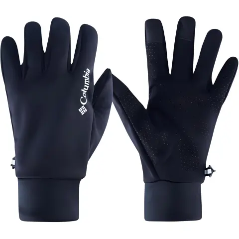 Columbia Original Design Polyester, Elastane Gloves Men's Black