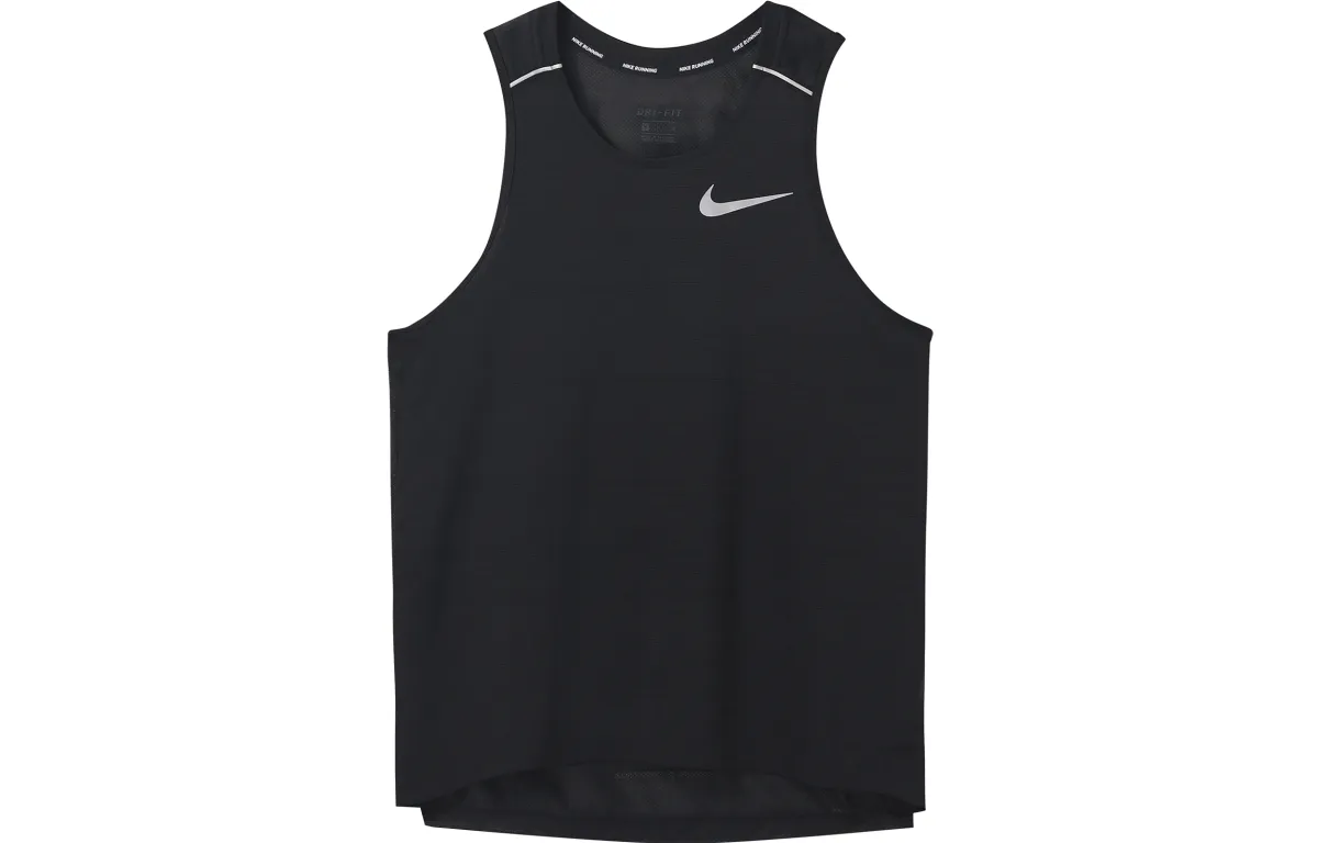Nike Tank Tops Men's Black Crew Neck Thin