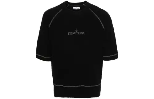 STONE ISLAND Sweater Men's Black